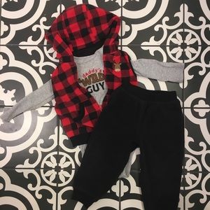 carter's buffalo plaid vest